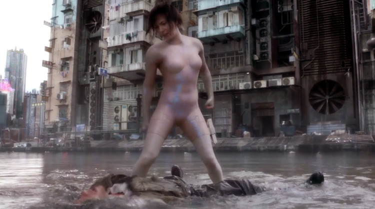 GHOST IN THE SHELL nude scenes - 7 and 5 videos - including appearances f.....