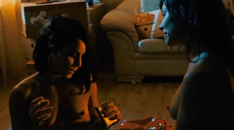 noomi Rapace Yasmine Garbi Lesbo Scene The Girl Who Played With Fire