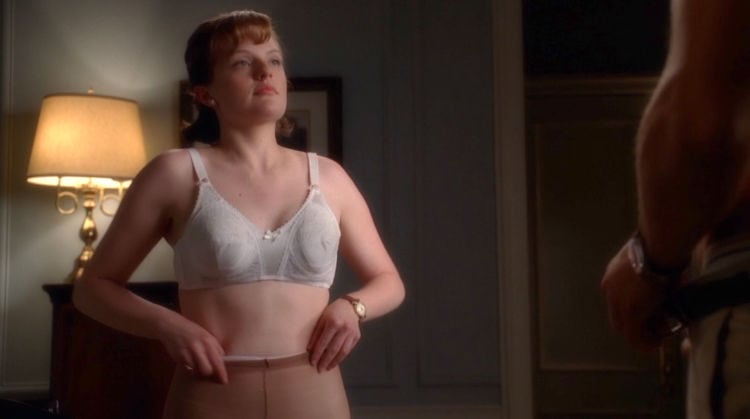 elisabeth Moss Sexy Mad Men Season 4